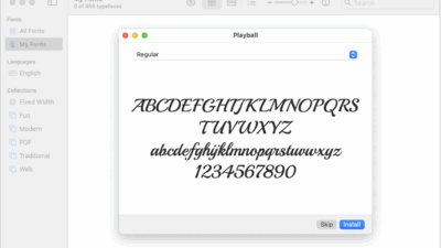 Cara Install Font OTF di Iphone