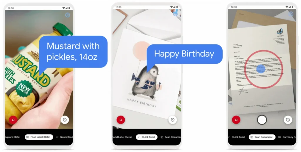 Aplikasi pembantu Tunanetra: Alat Digital untuk Aksesibilitas Harian 4 google lookout shots